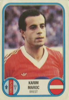 1982-83 Panini Football 83 (France) #65 Karim Maroc Front