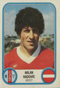 1982-83 Panini Football 83 (France) #67 Milan Radovic Front