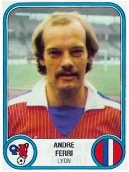 1982-83 Panini Football 83 (France) #135 Andre Ferri Front