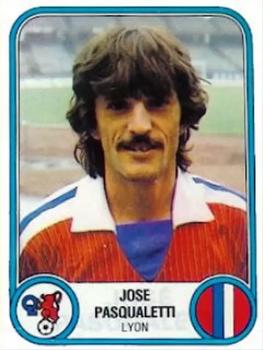 1982-83 Panini Football 83 (France) #138 Jose Pasqualetti Front