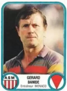 1982-83 Panini Football 83 (France) #180 Gerard Banide Front