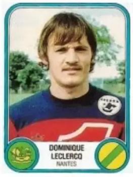 1982-83 Panini Football 83 (France) #231 Dominique Leclercq Front