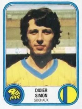 1982-83 Panini Football 83 (France) #299 Didier Simon Front