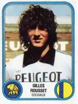 1982-83 Panini Football 83 (France) #303 Gilles Rousset Front