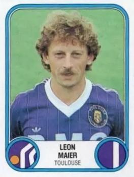 1982-83 Panini Football 83 (France) #341 Leon Maier Front