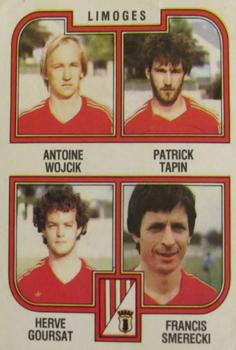 1982-83 Panini Football 83 (France) #401 Antoine Wojcik / Tapin / Goursat / Smerecki Front