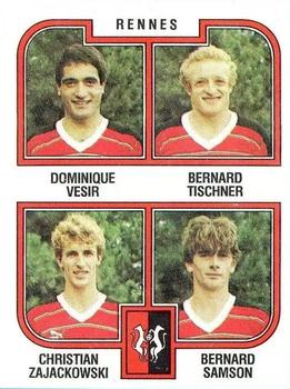 1982-83 Panini Football 83 (France) #416 Dominique Vesir / Tischner / Zajackowski / Samson Front