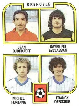 1982-83 Panini Football 83 (France) #451 Jean Djorkaeff / Esclassan / Fontana / Derosier Front