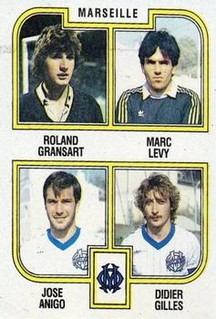 1982-83 Panini Football 83 (France) #457 Roland Gransart / Levy / Anigo / Gilles Front