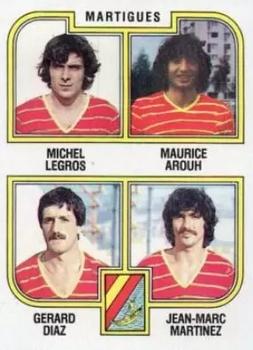 1982-83 Panini Football 83 (France) #461 Michel Legros / Arouh / Diaz / Martinez Front