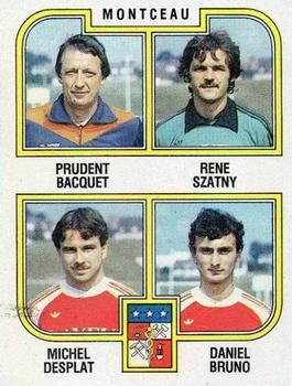 1982-83 Panini Football 83 (France) #463 Prudent Bacquet / Szatny / Desplat / Bruno Front