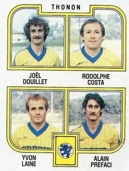 1982-83 Panini Football 83 (France) #482 Joel Douillet / Costa / Laine / Prefaci Front