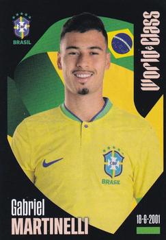 2024 Panini World Class: The Game Changers Stickers #53 Gabriel Martinelli Front