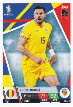 2024 Topps Match Attax Euro 2024 Germany #ROM2 Andrei Burcă Front