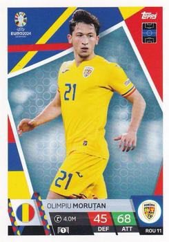 2024 Topps Match Attax Euro 2024 Germany #ROM11 Olimpiu Moruţan Front