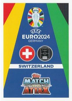 2024 Topps Match Attax Euro 2024 Germany #SUI1 Yann Sommer Back