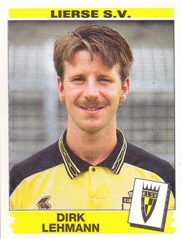 1995-96 Panini Football 96 (Belgium) #212 Dirk Lehmann Front