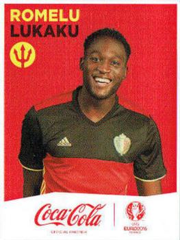 2016 Panini UEFA Euro Stickers - Coca-Cola Belgium #NNO Romelu Lukaku Front