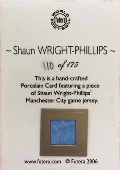 2006 Futera Unique World Football - Gold Framed Autograph / Memorabilia #NNO Shaun Wright-Phillips Back