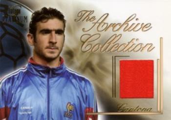 2003 Futera Platinum World Football - Game Jersey #GJ4 Eric Cantona Front