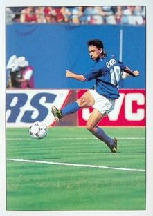 1994-95 Panini Supercalcio Stickers - L'Italia a USA '94 / Grazie, Azzurri! #P24 Roberto Baggio Front