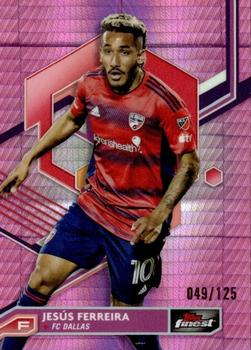 2023 Finest MLS - Pink Prism Refractor #58 Jesús Ferreira Front