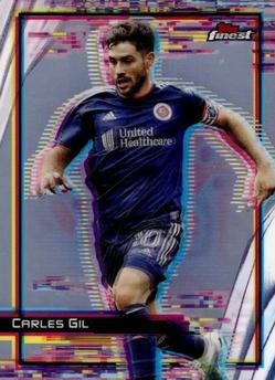 2023 Finest MLS - Base Set Hologlow Variation #H-25 Carles Gil Front