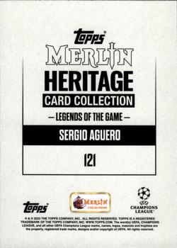 2023-24 Merlin Heritage UEFA Club Competitions #121 Sergio Aguero Back
