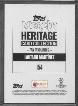 2023-24 Merlin Heritage UEFA Club Competitions #154 Lautaro Martínez Back