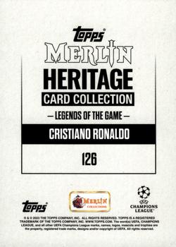 2023-24 Merlin Heritage UEFA Club Competitions - Purple #126 Cristiano Ronaldo Back