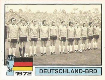 1984 Panini Euro 84 #6 West Germany 1972 Front