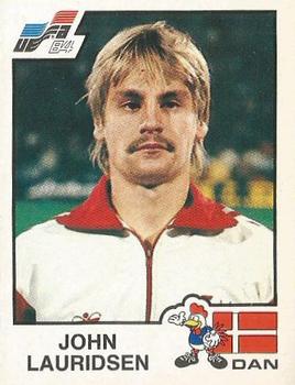 1984 Panini Euro 84 #71 John Lauridsen Front