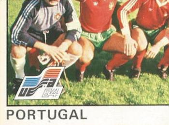 1984 Panini Euro 84 #159 Team Photo 3 Front