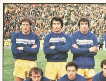 1984 Panini Euro 84 #182 Team Photo 1 Front