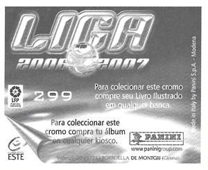 2006-07 Panini Liga Este Stickers (Mexico Version) #299 Uche Back