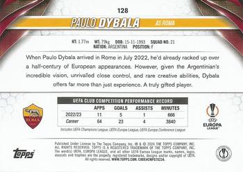 2023-24 Topps UEFA Club Competitions #128 Paulo Dybala Back