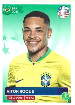 2024 Panini CONMEBOL Copa America USA Stickers #BRA16 Vitor Roque Front
