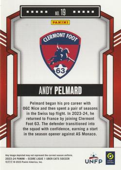 2023-24 Score Ligue 1 #19 Andy Pelmard Back