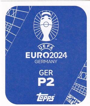 2024 Topps UEFA EURO 2024 Germany Sticker Collection #GERP2 Germany Landmark Back