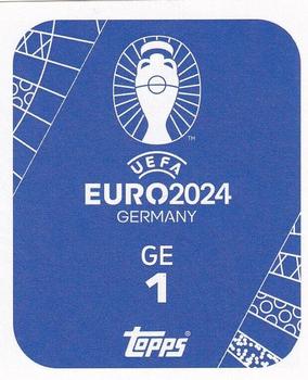 2024 Topps UEFA EURO 2024 Germany Sticker Collection #GE1 Group E Overview 1 Back