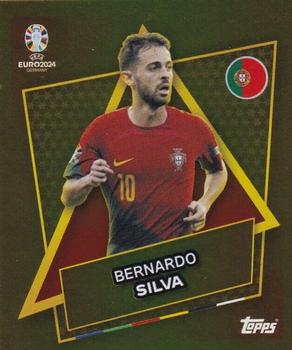 2024 Topps UEFA EURO 2024 Germany Sticker Collection #PORSP Bernardo Silva Front