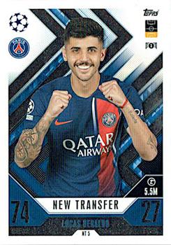 2023-24 Topps Match Attax UEFA Club Competitions Extra - New Transfers #NT5 Lucas Beraldo Front