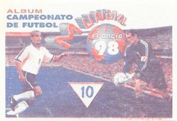 1998 Navarrete Campeonato de Futbol Mundial Francia 98 Stickers #10 Stade du Parc Lescure Back
