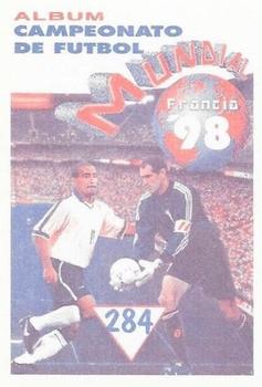 1998 Navarrete Campeonato de Futbol Mundial Francia 98 Stickers #284 G. Hiddink Back