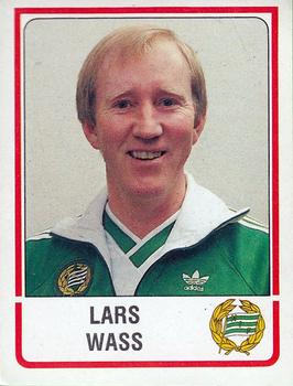 1986 Panini Fotboll 86 Allsvenskan och Division II #63 Lars Wass Front