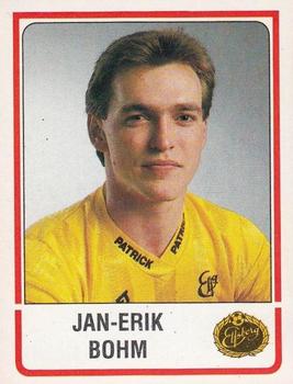 1986 Panini Fotboll 86 Allsvenskan och Division II #85 Jan-Erik Bohm Front