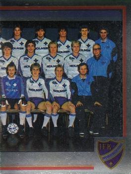 1986 Panini Fotboll 86 Allsvenskan och Division II #137 Team Front