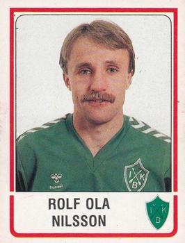 1986 Panini Fotboll 86 Allsvenskan och Division II #164 Rolf Ola Nilsson Front