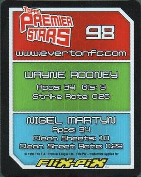 2004-05 Topps Premier Stars #98 Wayne Rooney / Nigel Martyn Back