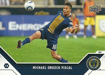 2011 Upper Deck MLS #116 Michael Orozco Fiscal Front